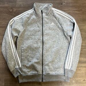 Adidas track zip up